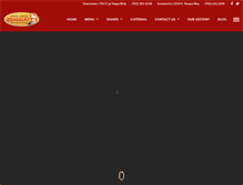 Tablet Screenshot of donamariatamales.com